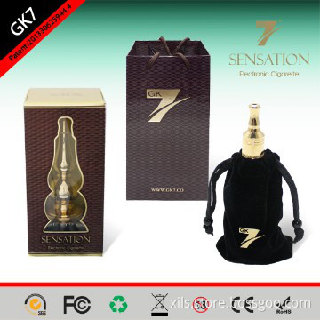 newest design huge smoke good sensation GK7 gold e cigarette